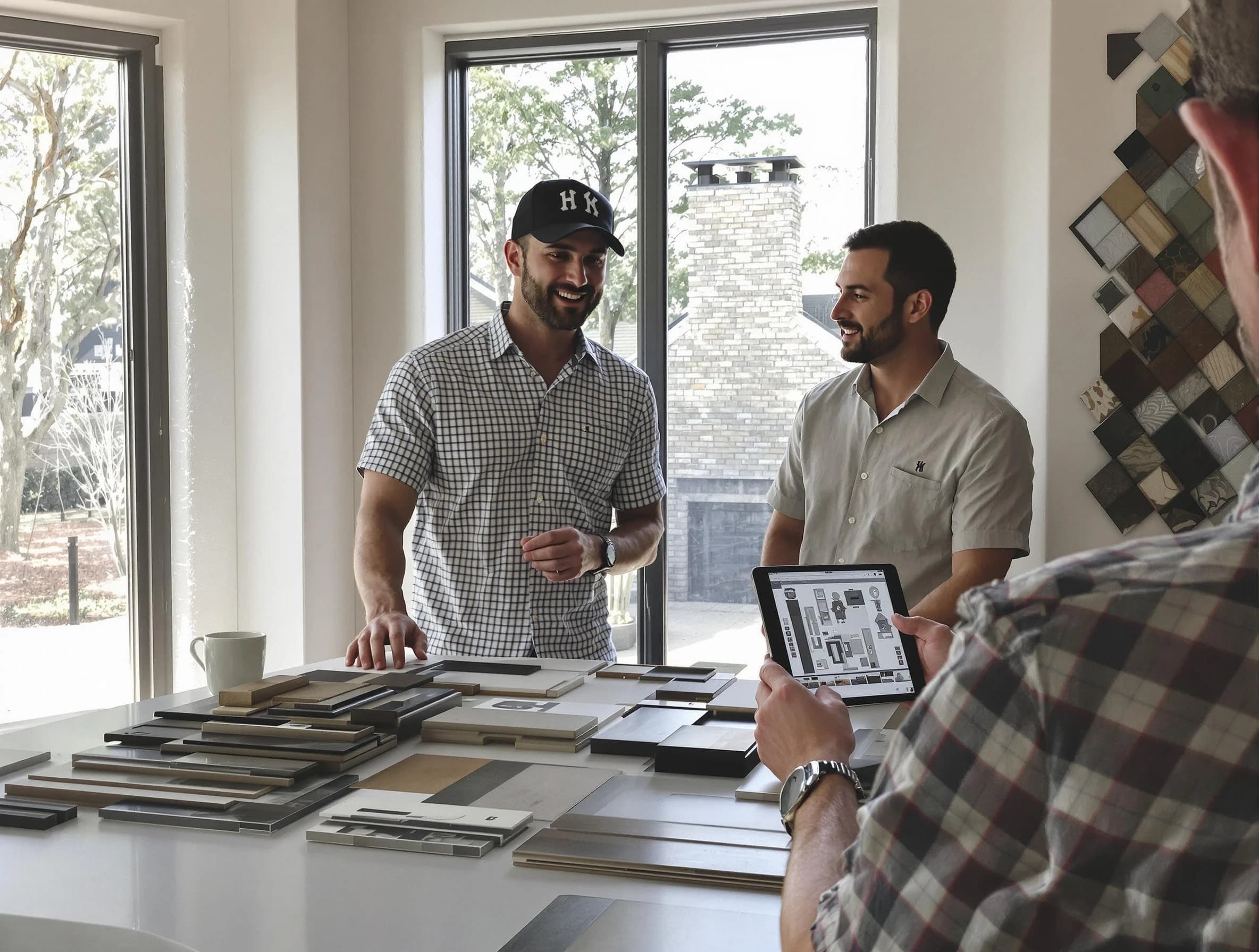 Provo Chimney Sweep remodeling a chimney and fireplace in Provo, UT