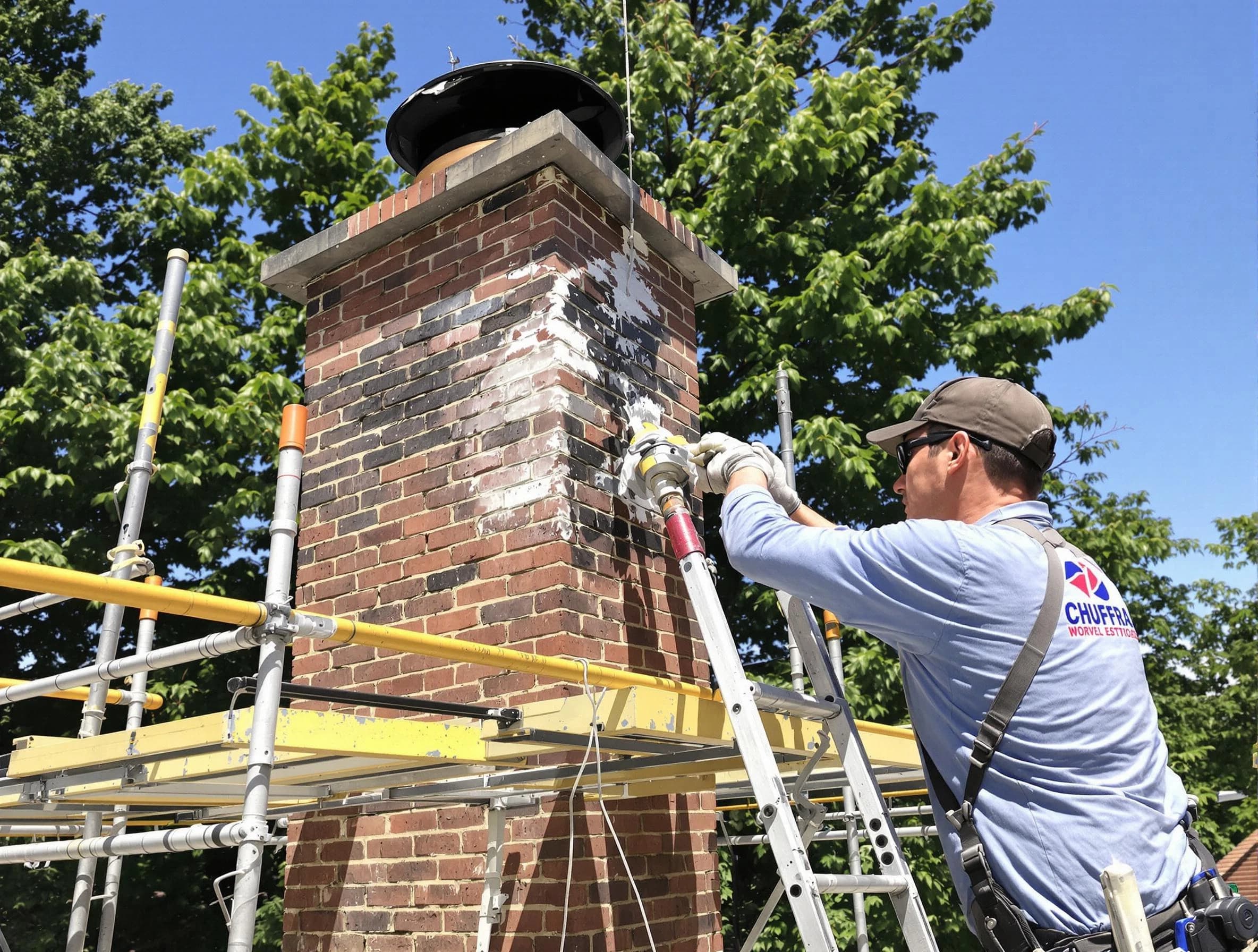 Structural chimney repair by Provo Chimney Sweep in Provo, UT