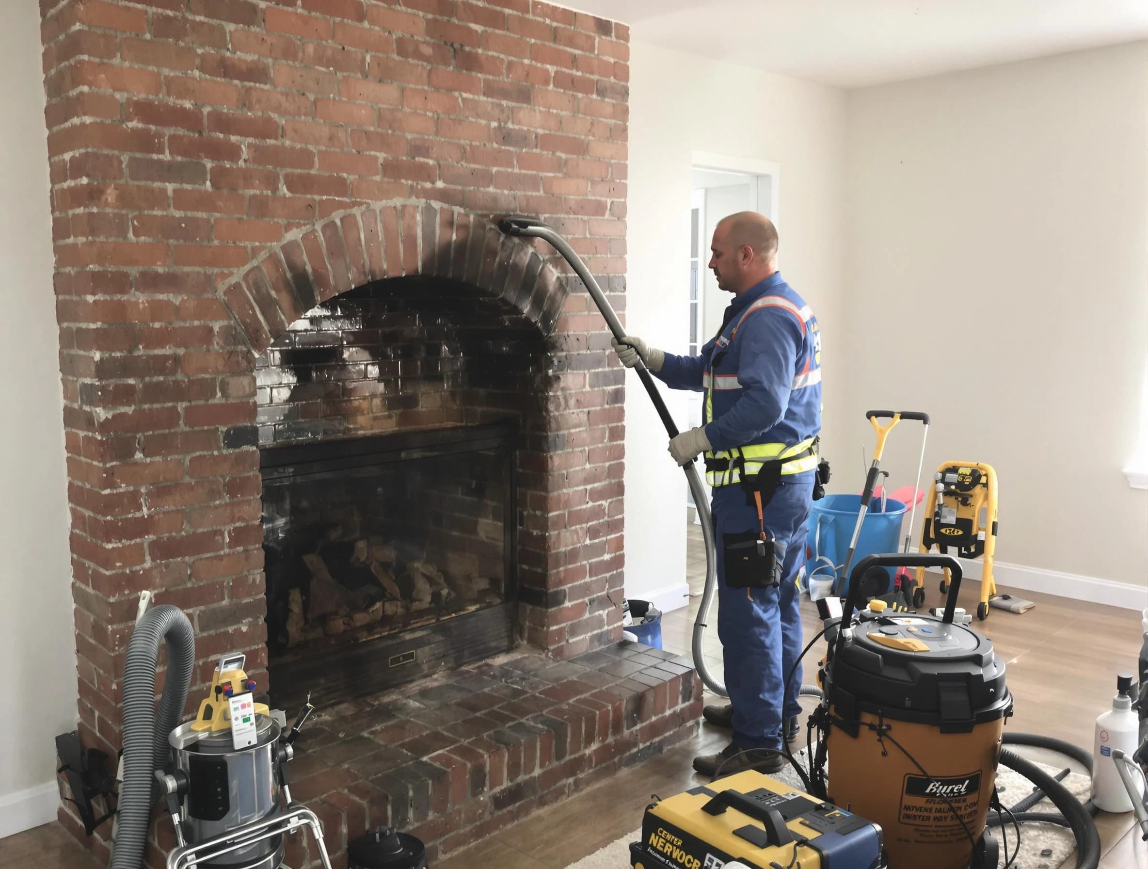 Provo Chimney Sweep expert performing detailed chimney sweep in Provo, UT