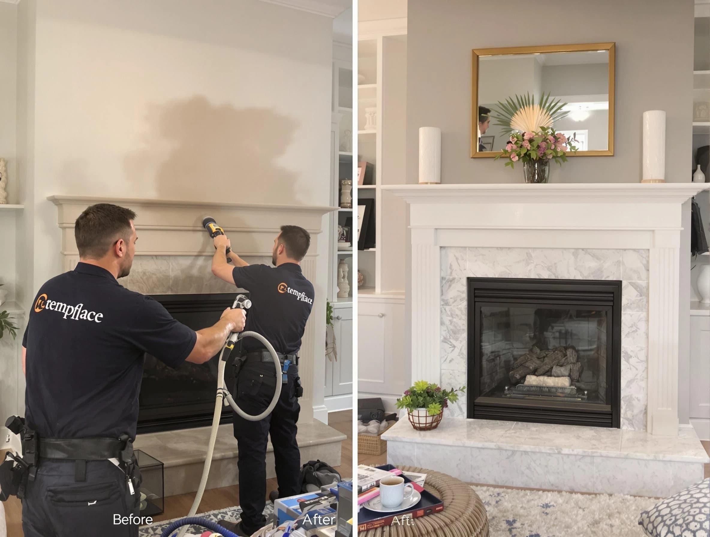Professional soot removal by Provo Chimney Sweep team in Provo, UT