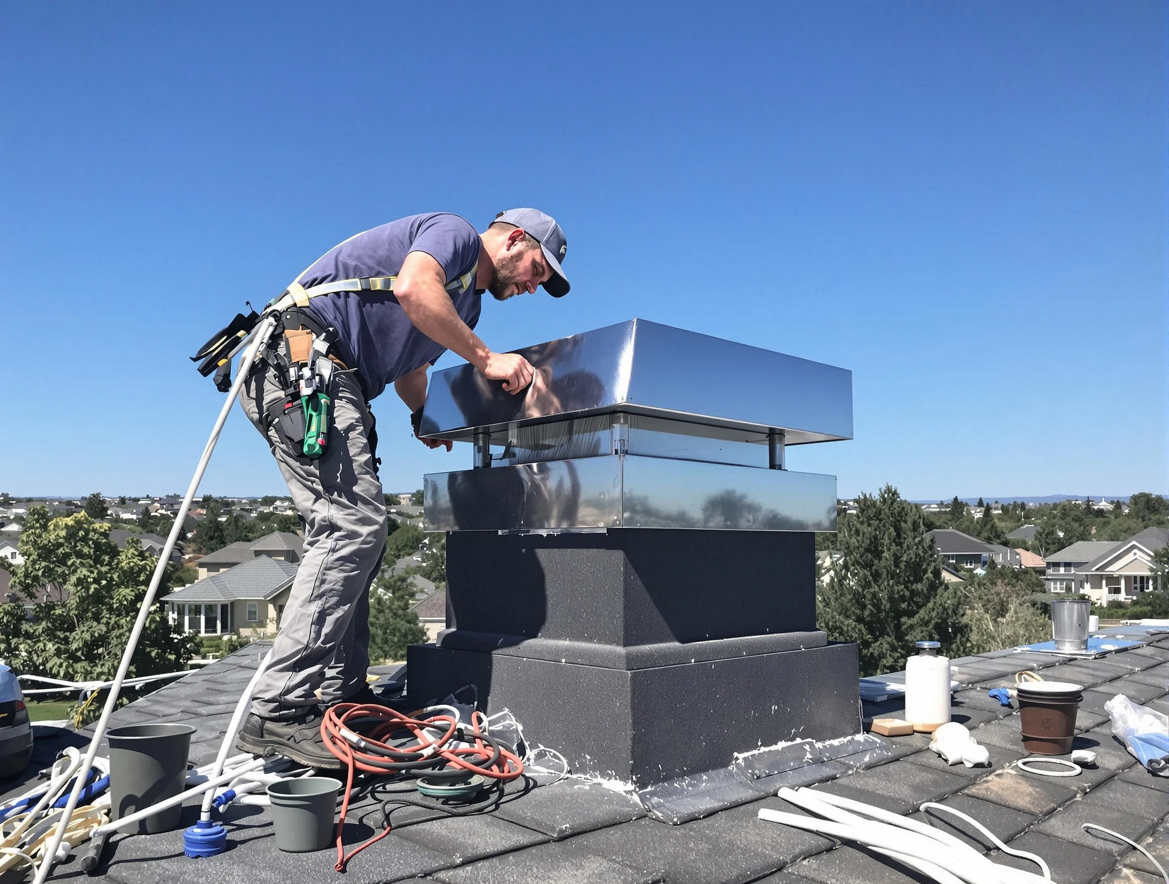 Chimney Cap Services in Provo