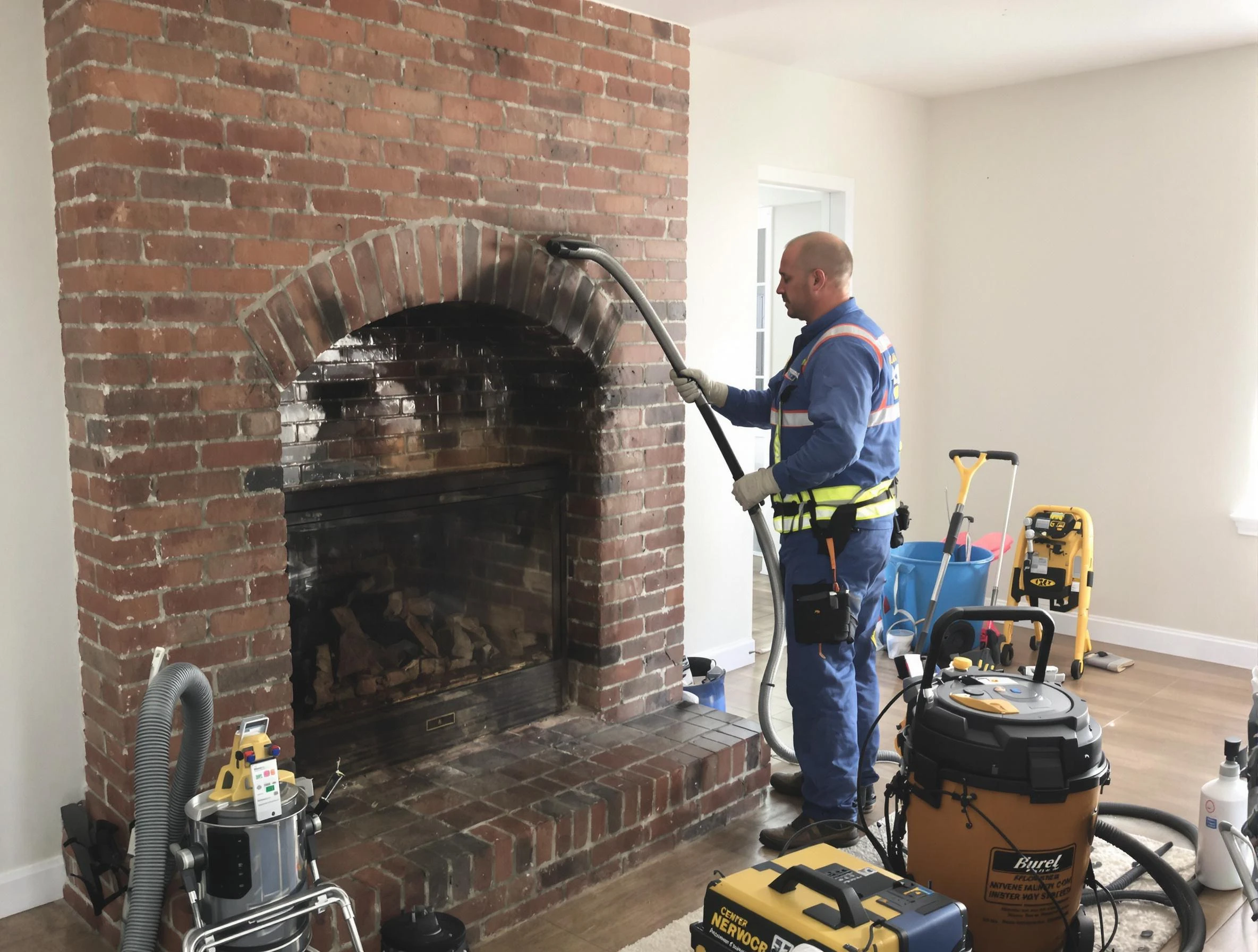 Provo Chimney Sweep expert performing detailed chimney sweep in Provo, UT